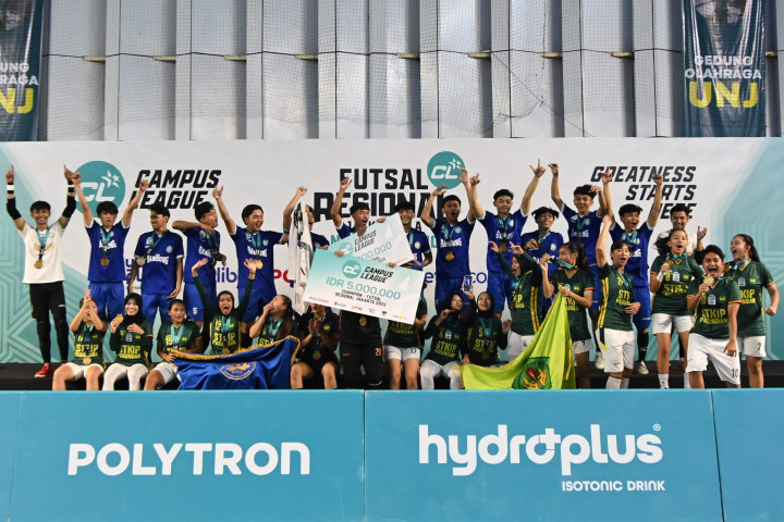Campus League Futsal 2025: UIN Sunan Gunung Djati dan STKIP Pasundan Cimahi Juara Regional Jakarta