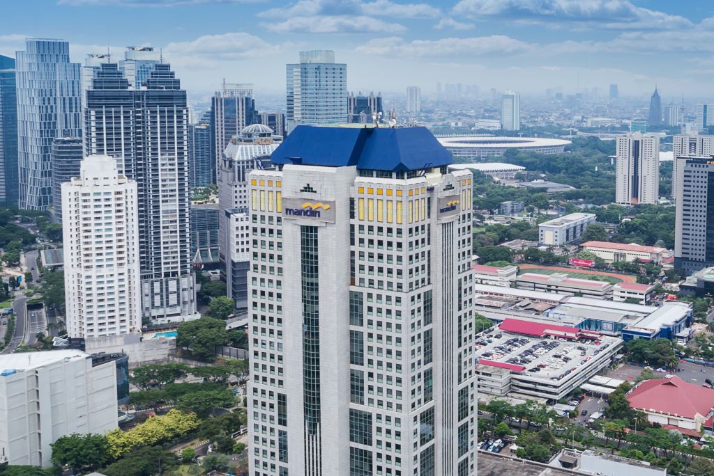 Gedung Bank Mandiri. Foto: Dokumen Bank Mandiri