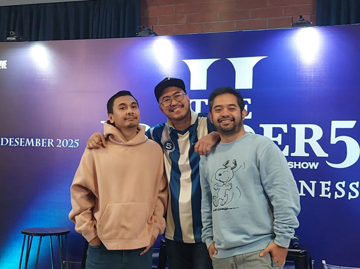 The Founder 5 II Jadi Panggung Terakhir Raditya Dika, Pandji, Ernest dkk