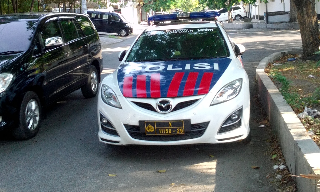 Ilustrasi mobil patwal. MTVN