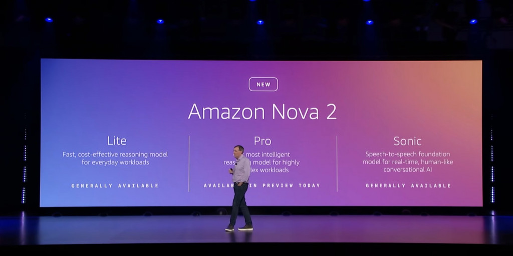 CEO AWS Matt Garman di acara AWS re:Invent 2025