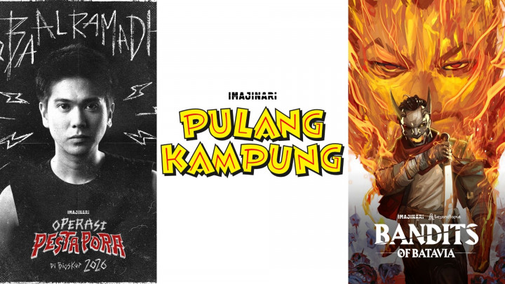 Agak Laen Menyala Pantiku Laris Manis, Imajinari Umumkan 3 Film Baru