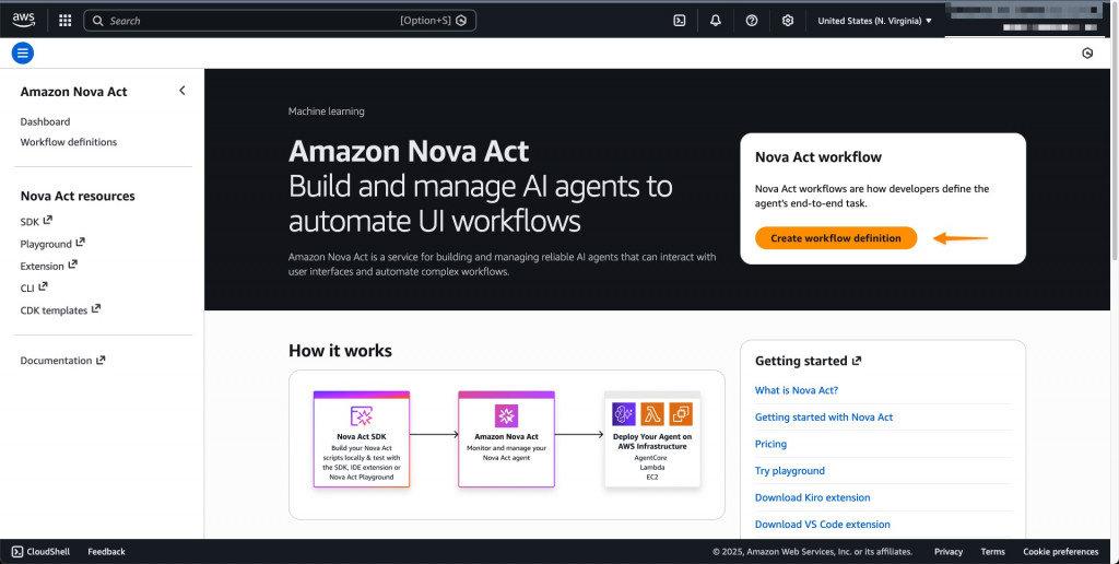 AWS Nova Act