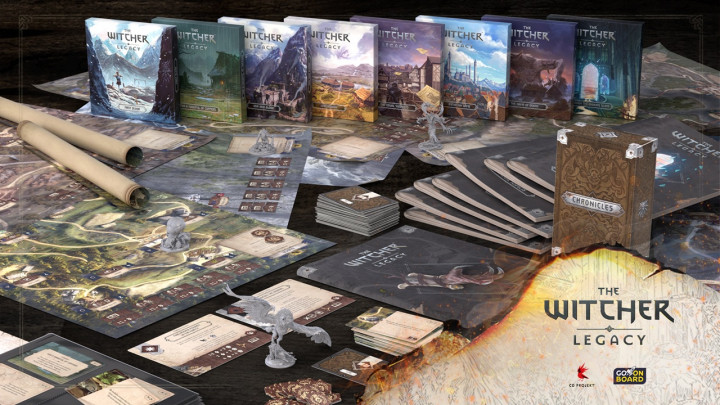 Kampanye Board Game The Witcher: Legacy Meluncur di Gamefound