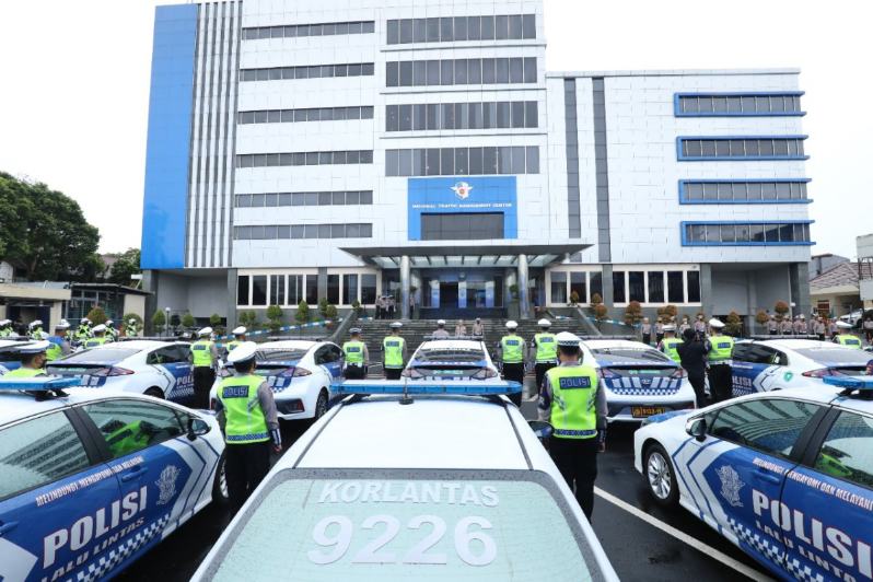 Gedung Korlantas Polri. Korlantas Polri