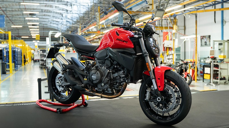 Generasi kelima Ducati Monster mulai diproduksi. (dok. ducati)