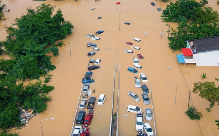 Banjir di Thailand. DOK Thai News Pix