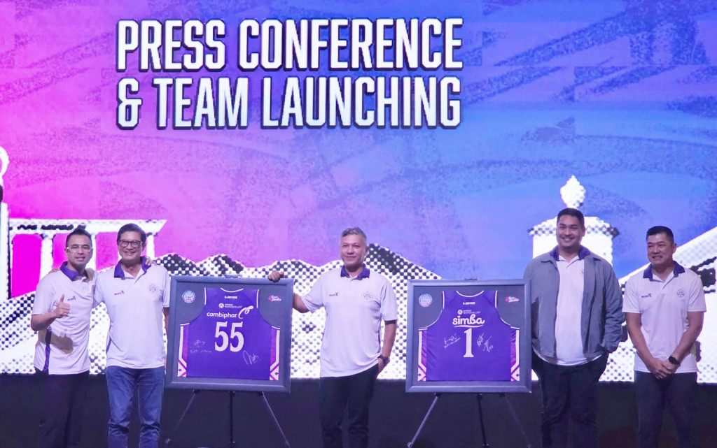 Suasana peluncuran tim RANS Simba Bogor untuk IBL 2026. (Foto: Istimewa)