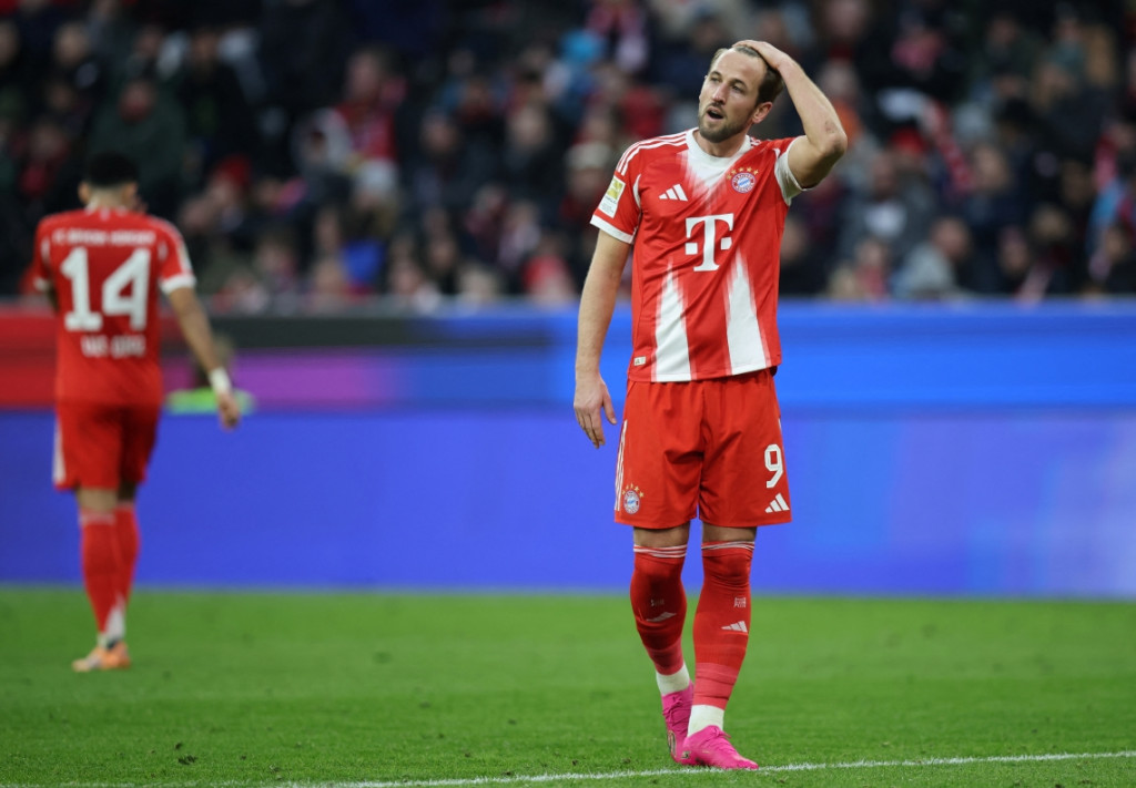 Penyerang Bayern Munchen, Harry Kane (AFP/Alexandra Beier)
