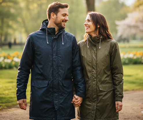 Rekomendasi jaket parka. (Foto: Dok. Gemini AI)