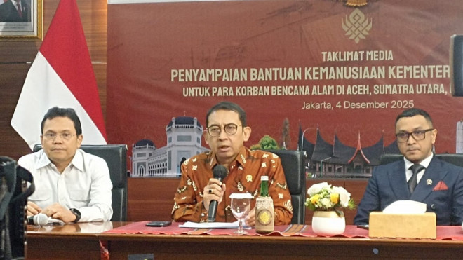 Menteri Kebudayaan Fadli Zon. Medcom.id/Ilham Pratama Putra