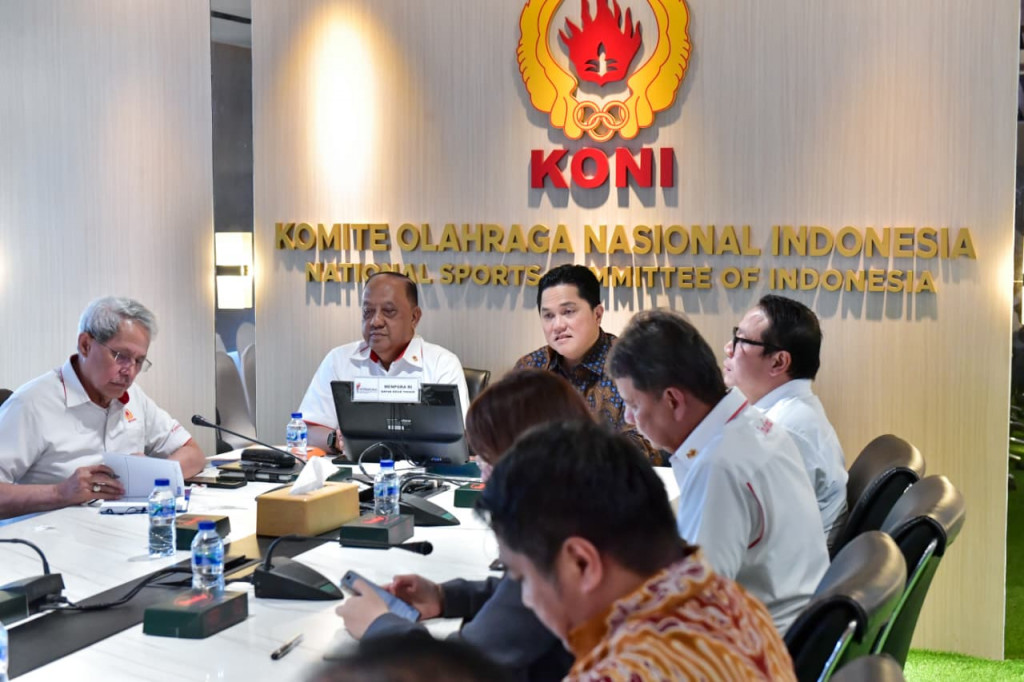 Pertemuan Kemenpora dan KONI. (Foto: Dok. Kemenpora)