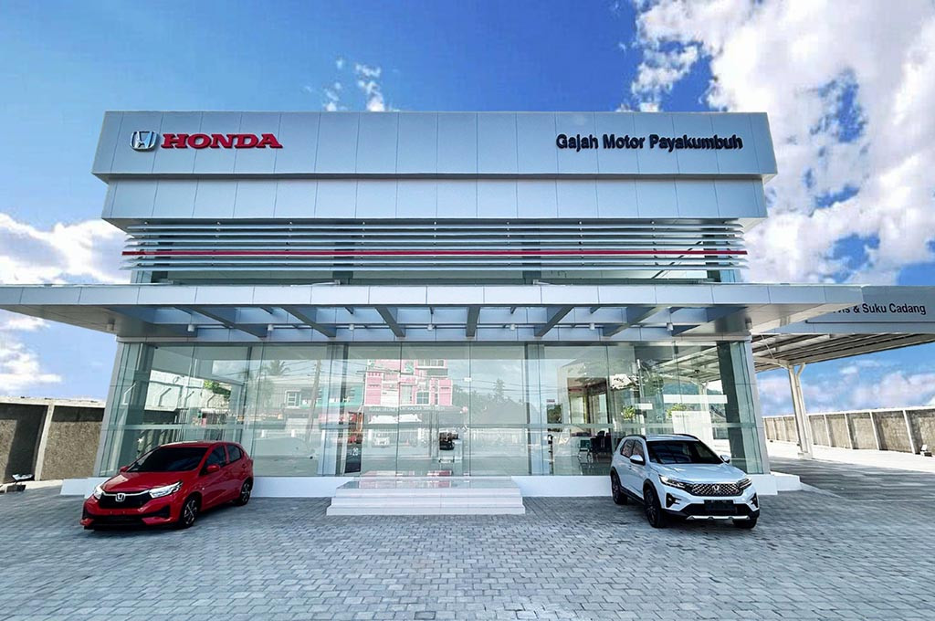 Fasad Dealer Honda Payakumbuh. Honda