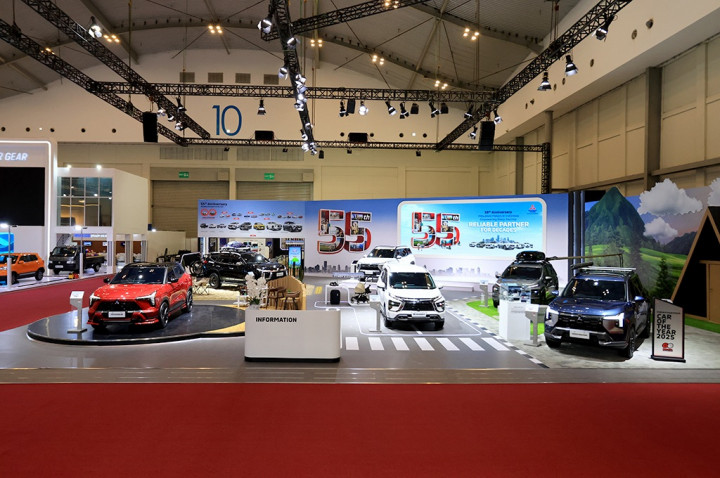 Mitsubishi Laris Manis di GJAW 2025