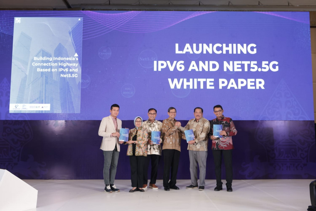 Indonesia resmi meluncurkan peta jalan nasional IPv6 Enhanced dan Net5.5G untuk mempercepat transformasi digital, didukung pemerintah, operator, dan industri teknologi.