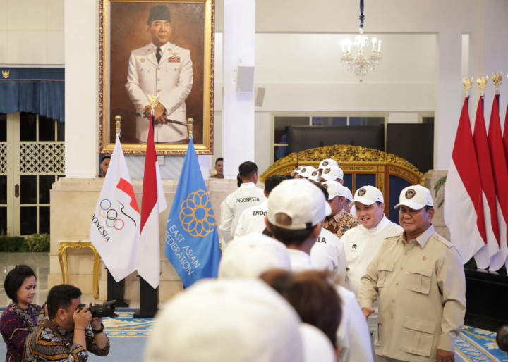 SEA Games 2025: Kontingen Indonesia Dikukuhkan dan Dilepas oleh Presiden Prabowo bersama Menpora Erick
