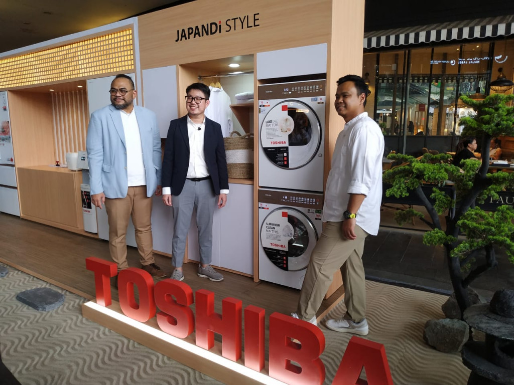 Toshiba Luncurkan Produk Baru Lewat Pameran “Japandi Style” (Foto: Medcom.id)