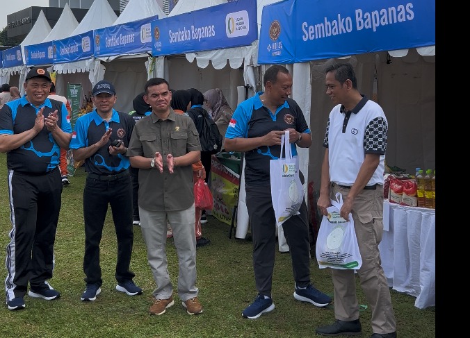 Tak Cuma Turnamen Seru, Pusrehabkeshan Kemhan Jajal Kreativitas Difabel Lewat Bazar UMKM