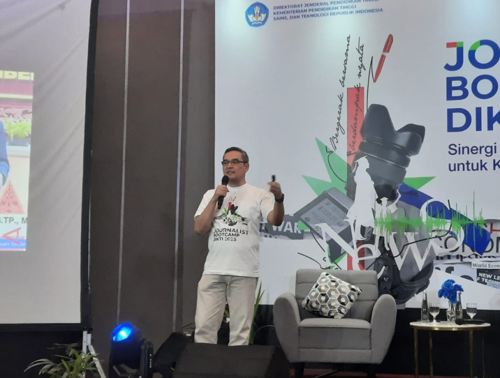 Direktur Kelembagaan Ditjen Dikti Kemendiktisaintek, Muhammad Najib. Foto: Ilham Pratama/Medcom.id