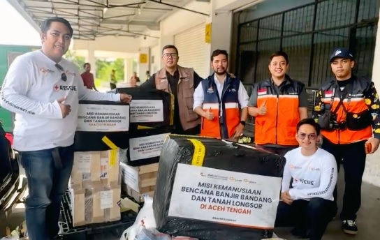 #BAKRIETANGGAP jadi Salah Satu First Responder yang Berhasil Tembus Wilayah Aceh yang Lumpuh karena Banjir Bandang dan Longsor
