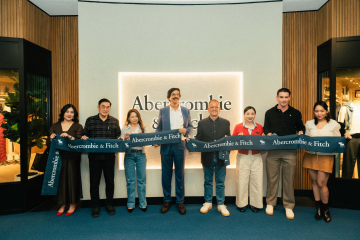 Abercrombie & Fitch Buka Gerai Pertama di Jakarta dan Surabaya