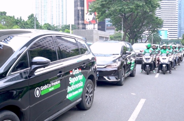 Dukungan Grab untuk Kontingen Indonesia Jelang SEA Games 2025