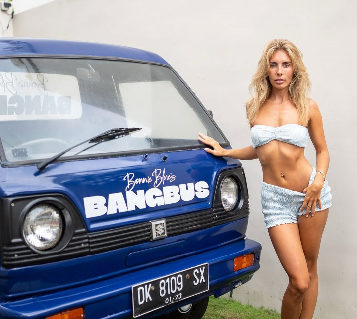 Diduga Buat Konten Asusila, Artis Porno Inggris Bonnie Blue Ditangkap di Bali