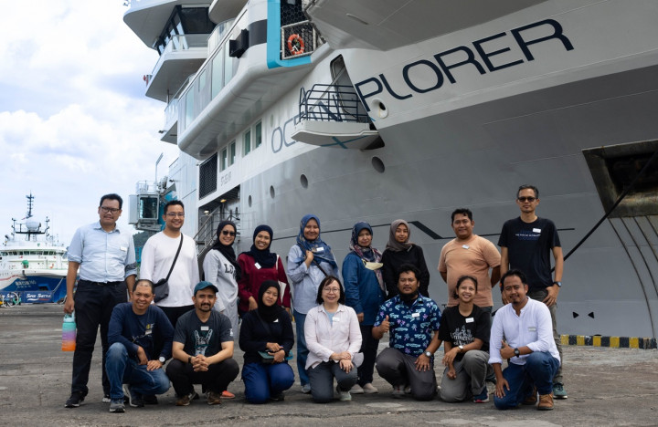 OceanX dan BRIN Targetkan Dataset Terlengkap Gunung Laut di Indo-Pasifik