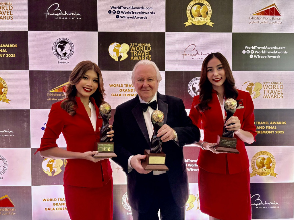 AirAsia dalam ajang World Travel Awards (WTA) Grand Final 2025 di Bahrain. Foto: AirAsia