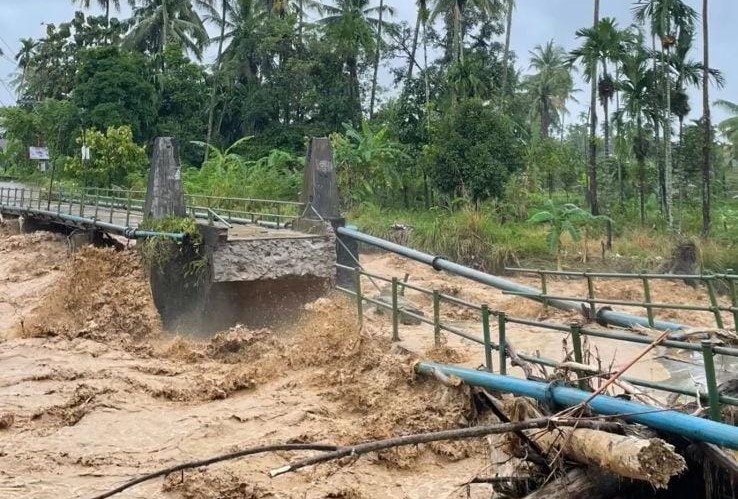 Banjir Sumbar. Foto: Istimewa. 