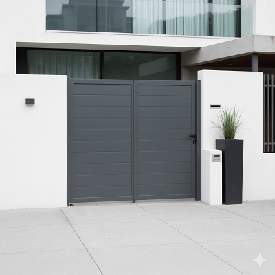  Pagar tembok menawarkan ketahanan yang jauh lebih tinggi. Foto: AI. 