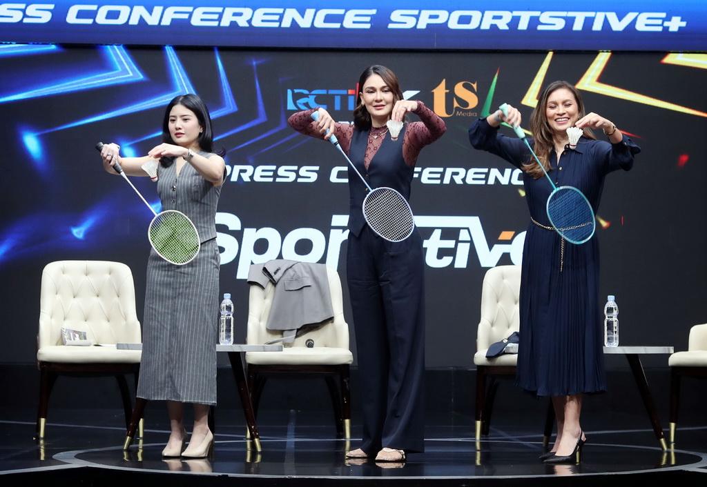 Jumpa pers Sportstive+ (Foto: instagram)