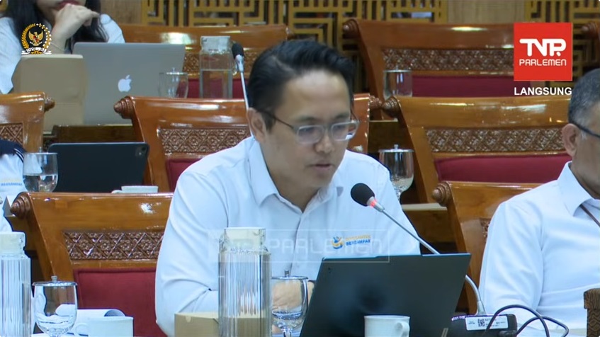 Dirjen Riset dan Pengembangan Kemendiktisaintek Fauzan Adziman. DOK YouTube DPR 