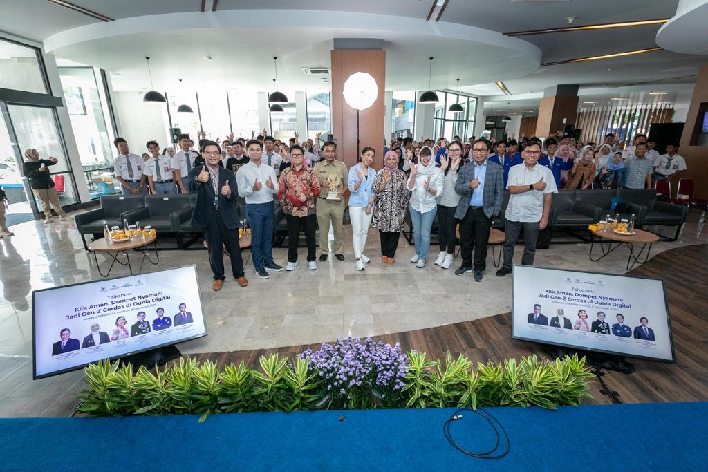 Perbanas Institute menggelar talkshow bertema “Klik Aman, Dompet Nyaman: Jadi Gen-Z Cerdas di Dunia Digital”. DOK Perbanas