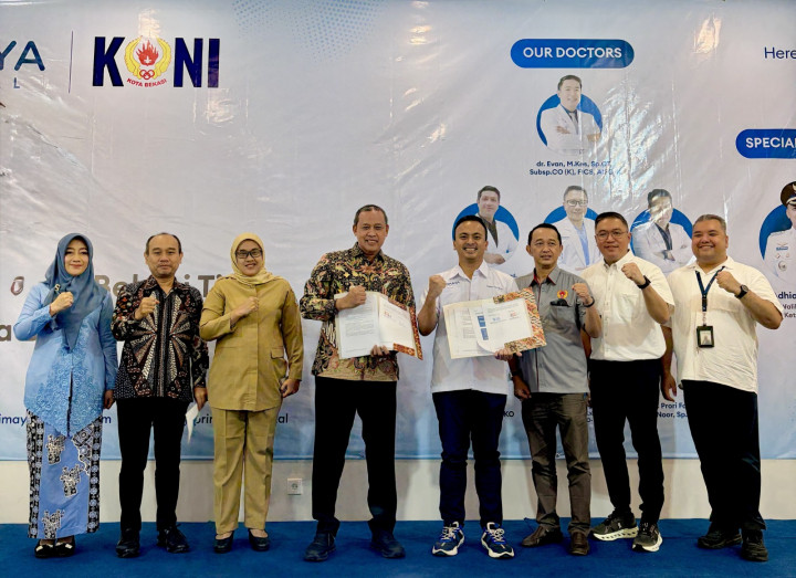 KONI Bekasi Tunjuk Official Medical Partner PORPROV Jawa Barat XV 2026
