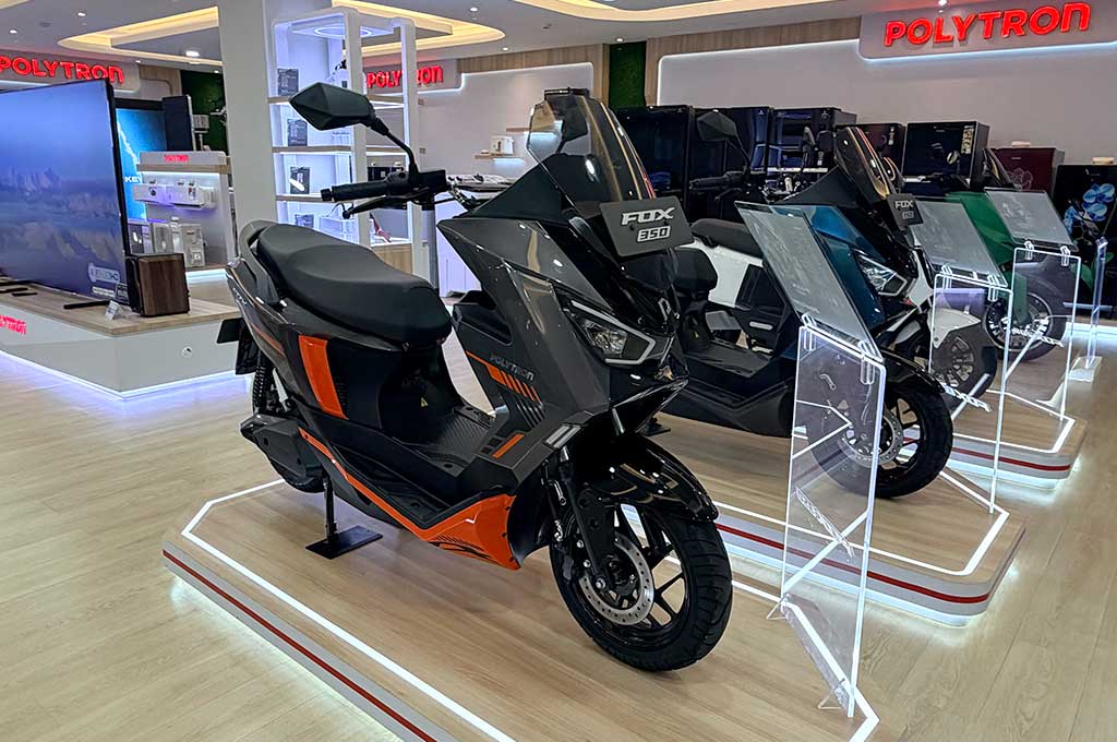 Polytron sarankan lebih untung ke konsumen beli motor listrik pakai sewa baterai, ini alasannya! medcom-uda