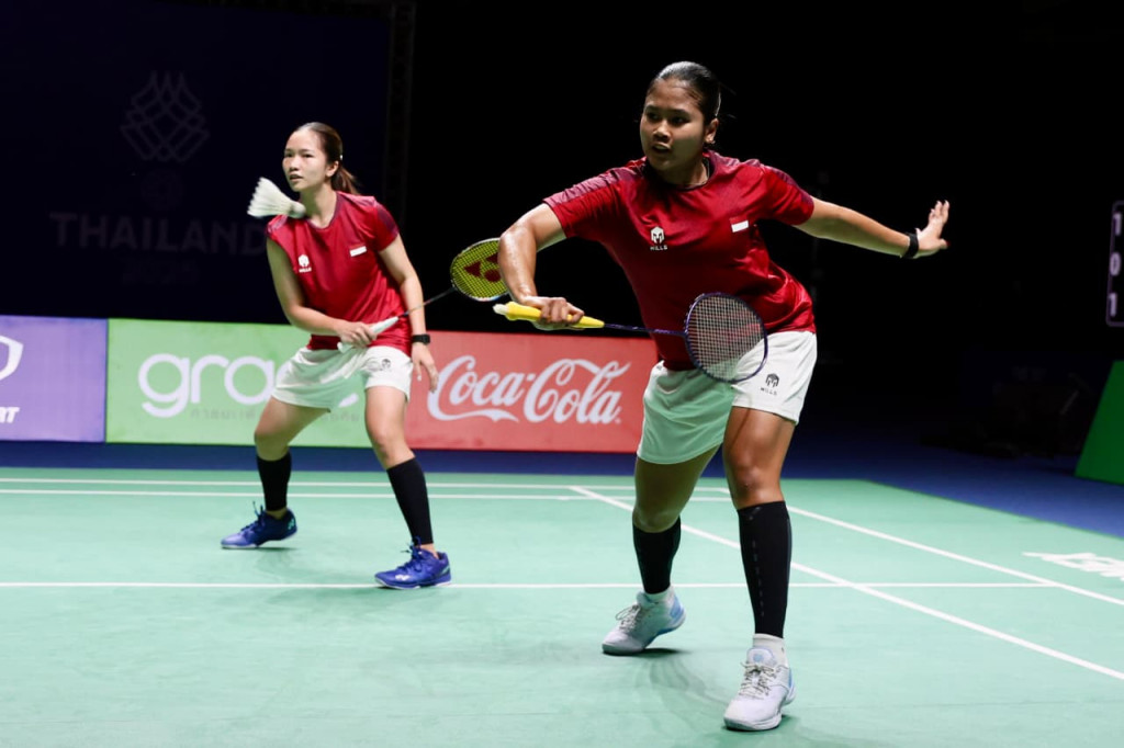 Rachel Allessya Rose/Febi Setianingrum di final SEA Games 2025 (dok. PBSI)