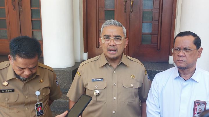 Wali Kota Bandung, Muhammad Farhan (tengah). Foto: dok. Metrotvnews.com/Roni K