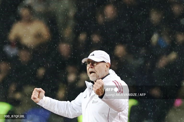 Pelatihbaru Ajax Amsterdam Fred Grim-Foto AFP