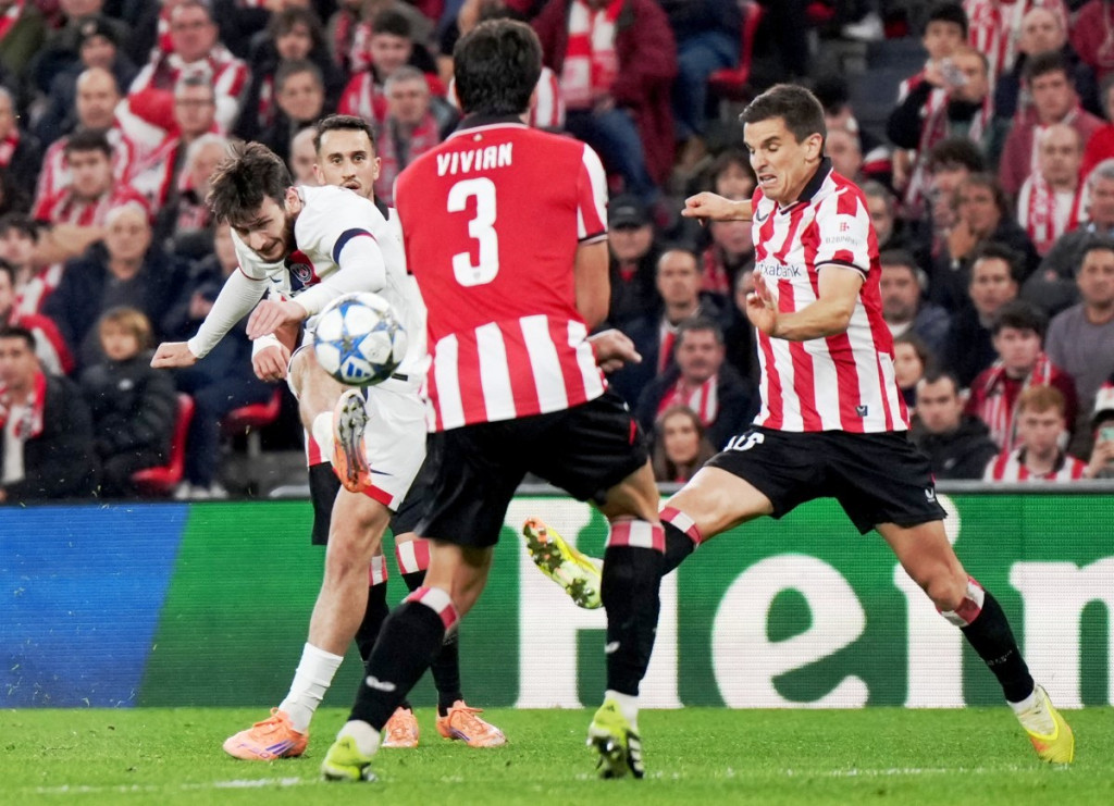 Laga Bilbao dan PSG berkesudahan 0-0-Foto Cesar Manso/AFP