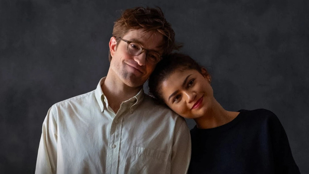 Zendaya dan Robert Pattinson di film The Drama (Foto: A24)