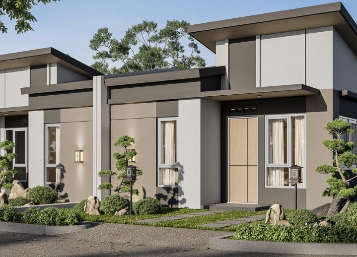 Hunian bergaya Jepang di kawasan Tenjo. Foto: APL