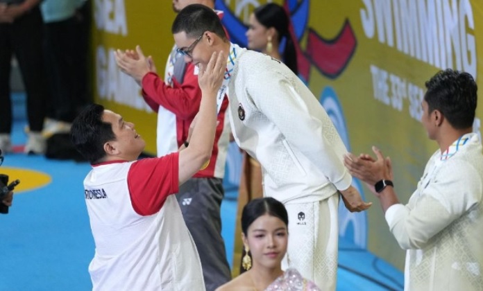 Medali emas Indonesia di SEA Games 2025 Thailand terus bertambah. Hingga Kamis (11/12) malam, Indonesia berhasil menambah 9 medali emas, 14 perak dan 8 perunggu. (Foto: Dok. Kemenpora) 