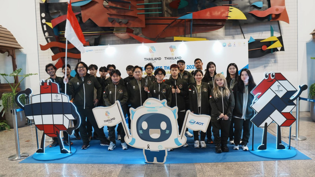 Timnas Esports Indonesia sudah tiba di Bangkok, Thailand untuk mengikuti SEA Games 2025