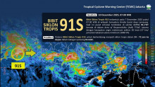Bibit Siklon Tropis 91S di Wilayah Indonesia, Berpotensi Picu