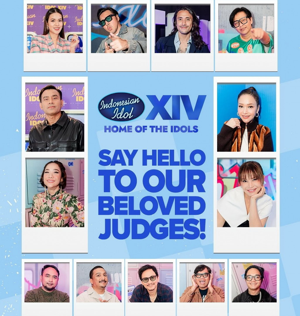 Jajaran Juri Indonesian Idol Season 14 (Foto: Instagram @indonesianidolid)