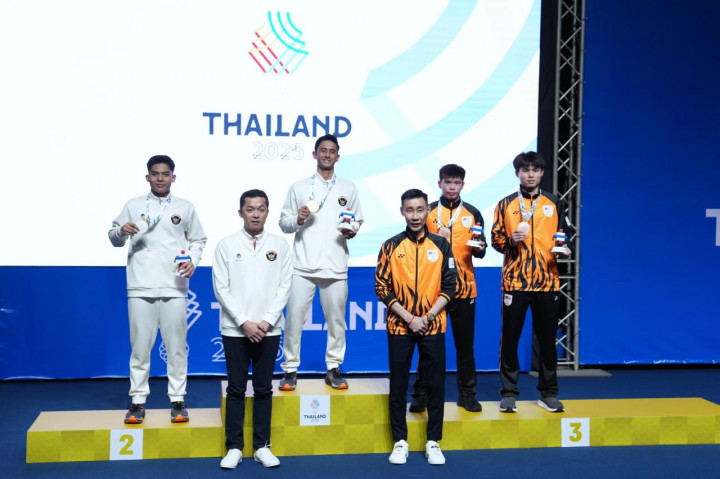 Tim Bulutangkis Indonesia Sukses Lampaui Target Medali Emas di SEA Games 2025 Thailand