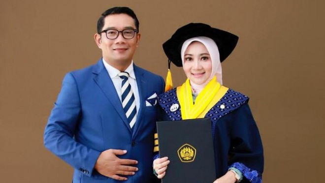 Ridwan Kamil dan Atalia Praratya (Foto: Instagram)