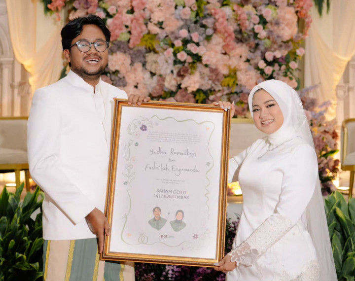 Yudha Keling Resmi Menikah, Beri Mahar Saham GOTO