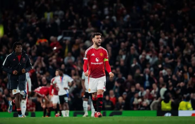 Bruno Fernandes mencetak gol lewat tendangan bebas-Foto Instagram